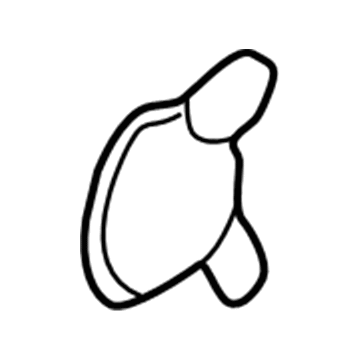 Honda 67910-S01-A01ZZ Hinge, Right Rear Door (Upper)