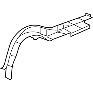 Mopar 68086624AF Rail-Rear