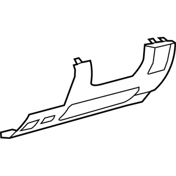 Toyota 55432-60432-A2 Lower Dash Panel