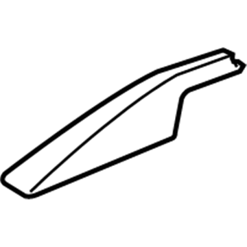 Toyota 63492-0R010-C0 Roof Rail Upper Corner