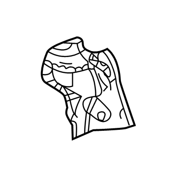 GM 84234134 Tail Lamp Pocket