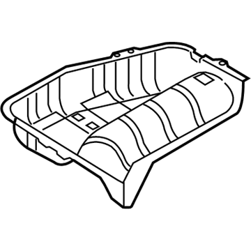Kia 312303F500 Protector-Fuel Tank(