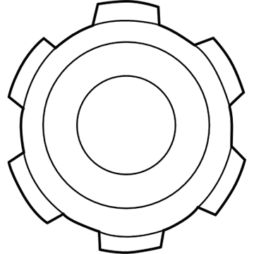 Nissan 40343-54W00 Disc Wheel Ornament