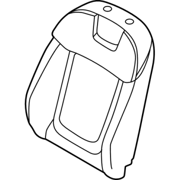 Hyundai 88360-N9020-KIE COVERING ASSY-FR BACK, LH