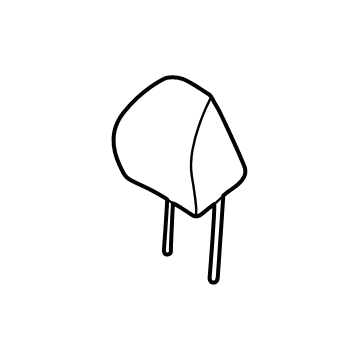 Hyundai 88700-N9210-KIE HEADREST ASSY-FRONT SEAT