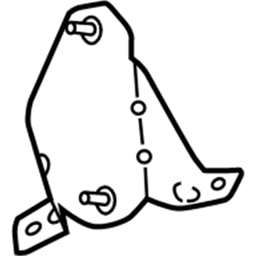 BMW 16-14-7-199-343 Bracket, Control Unit