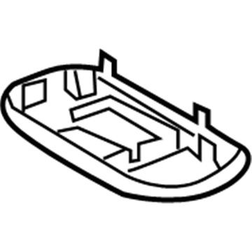 Toyota 81240-02090-E0 Dome Lamp Assembly