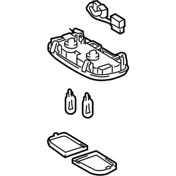Toyota 81260-52030-B1 Map Lamp Assembly