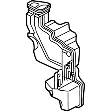 Nissan 16585-6RA0A Resonator Assy-Air