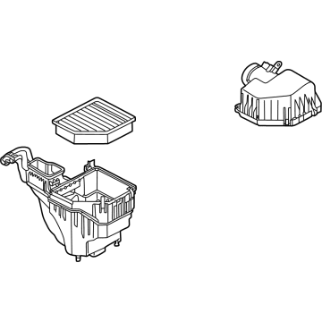Nissan 16500-6RA1A Air Cleaner