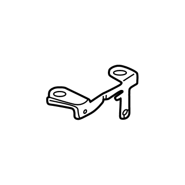Nissan 16588-6RA1A Bracket-Resonator