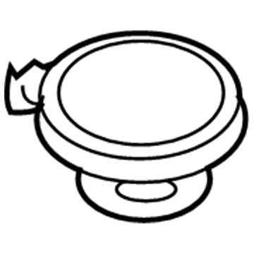 Hyundai 00269-M7001 Rear Speaker For AZERA Audio S