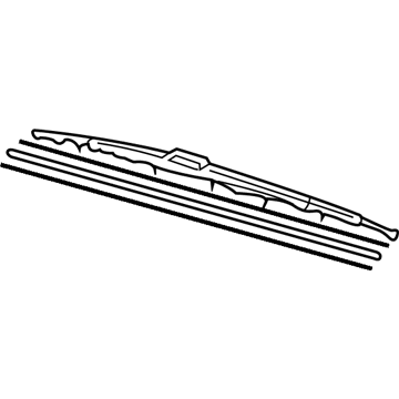 Lexus 85212-53061 Front Wiper Blade, Right