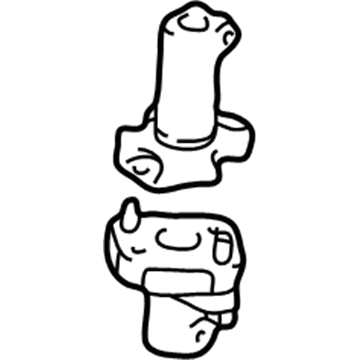 Toyota 45860-35310 Shaft Assembly, Steering