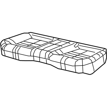 Mopar 6XM80LA3AA Rear Seat Cushion Cover