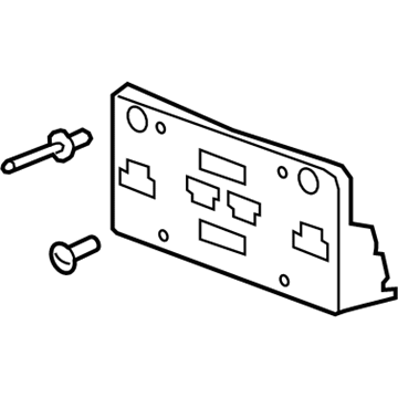 GM 23462463 License Bracket