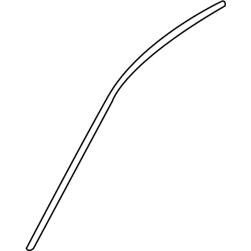 BMW 51-13-8-022-175 Trim, Window Frame, Top, Door, Front Left