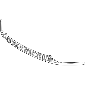 Kia 86522A7000 MOULDING -Front Bumper A