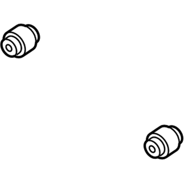 Kia 55130G2000 Bush-Pillow Ball, Rear