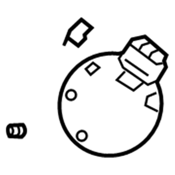 Nissan 78830-CD00A Lock Gas Filler