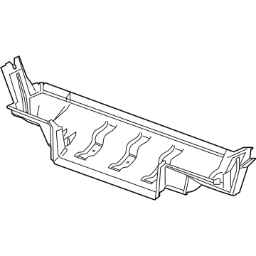 GM 84126421 Lower Baffle