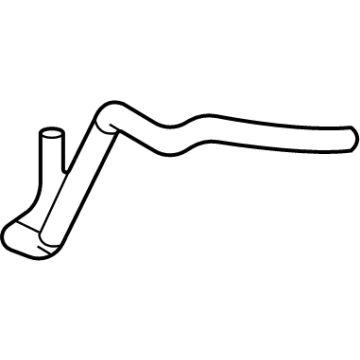Lexus 16281-25060 HOSE, WATER BY-PASS