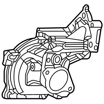 Lexus 16323-25040 HOUSING, WATER INLET