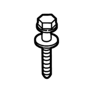 Honda 90001-RTW-000 Bolt-Washer, Special (6X35)