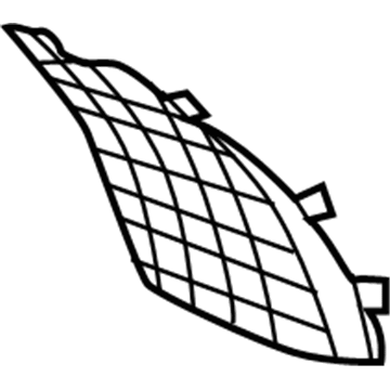 Lexus 53115-50050 Bracket, Radiator Grille