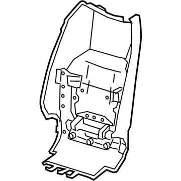 GM 23247814 Seat Back Panel