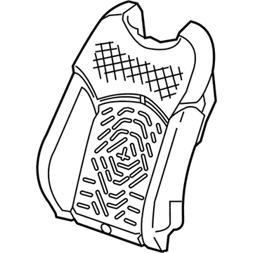 GM 84107579 Seat Back Pad