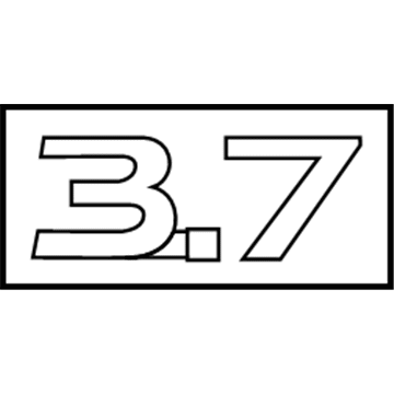 Infiniti 63890-3WG1A Front Fender Emblem, Right