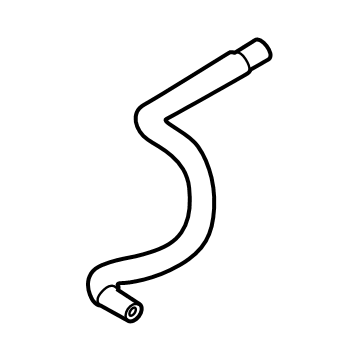 Nissan 21513-6GR0B HOSE-SUB,RADIATOR