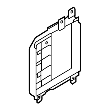 Nissan 21554-6GR5A AIR GUIDE-RADIATOR
