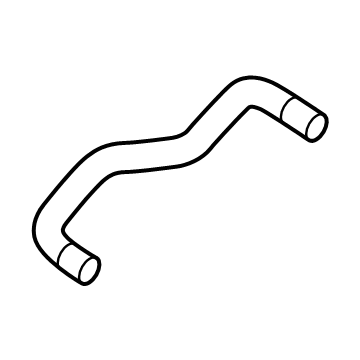 Nissan 21513-6GP0B HOSE-SUB, RADIATOR