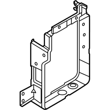Nissan 21547-6GR0A BRACKET-RADIATOR MOUNTING,LOWER