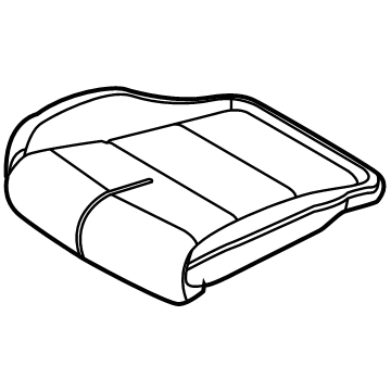 Ford LC5Z-7862900-KE COVER ASY - SEAT CUSHION