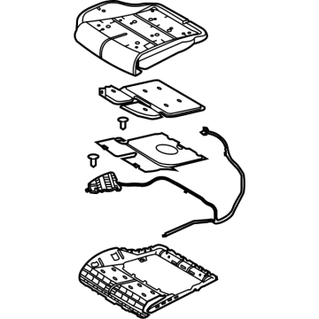 Ford LC5Z-78632A22-A PAD - SEAT CUSHION