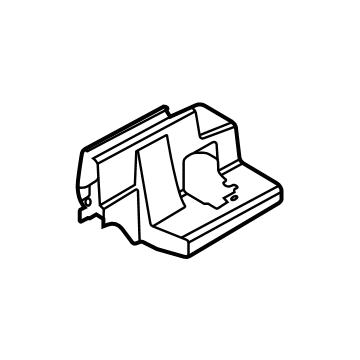 Ford LB5Z-7861748-BA COVER - SEAT TRACK