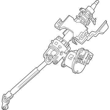 Mopar 68614494AA SHAFT-STEERING COLUMN INTERMEDIAT