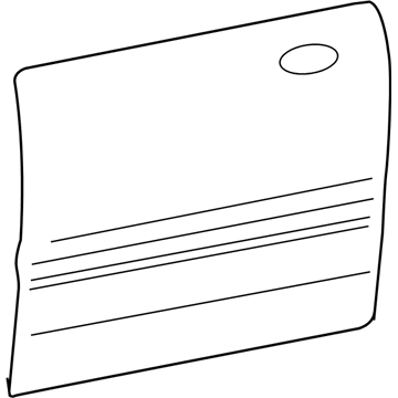 Hyundai 76111-3V000 Panel-Front Door Outer, LH