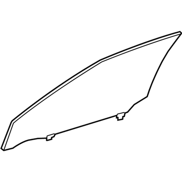 Lexus 68101-33152 Glass Sub-Assembly, Front Door