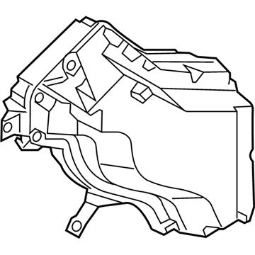 Hyundai 96380-2V100 Subwoofer Speaker Assembly