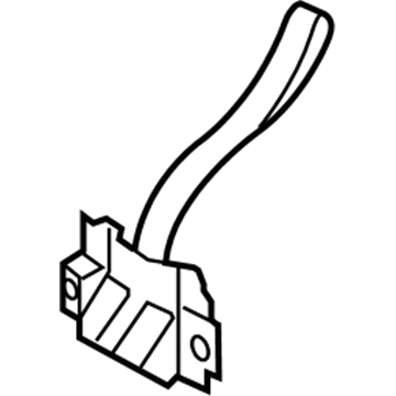 Nissan 88341-EA022 Lock Assy-Rear Seat