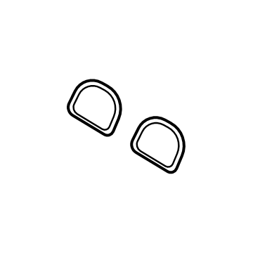 Kia 284112M100 Gasket-Port