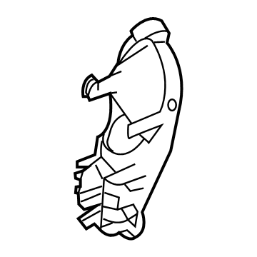Lexus 45259-76030 Sheet Column Hole C