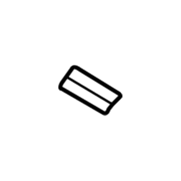 Nissan 72715-1CA0A Spacer-Glass, A