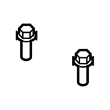 Ford -W505263-S437M Mount Bracket Bolt