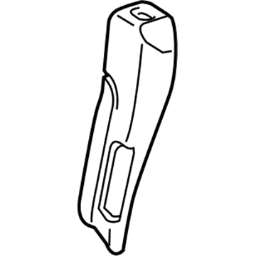 Toyota 71666-06071 Bolster Pad