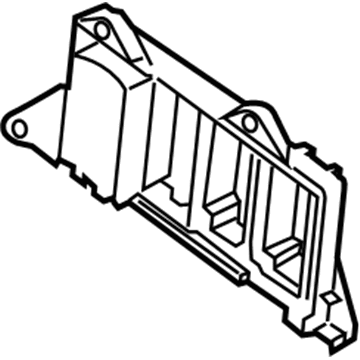 Hyundai 93310-3X000 Bezel-Lower Crash Pad Switch Mounting